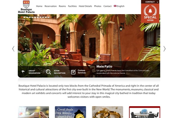 Guesthouse theme site design template sample
