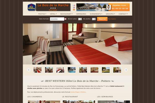 hotel-poitiers-bestwestern.com site used Dandelion v.2.6.7