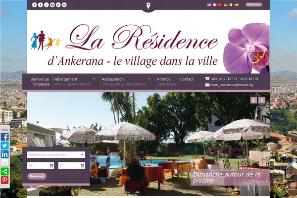 Nice Hotel theme site design template sample