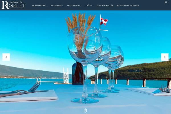 Savory theme site design template sample