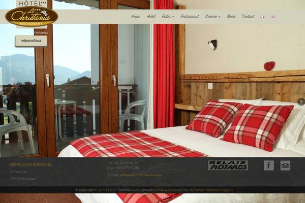 hotel-restaurant-thonon.com site used Waouh