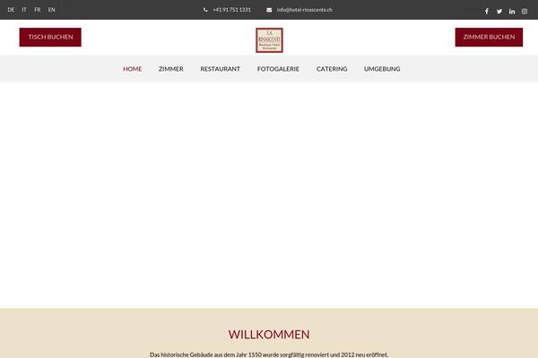 TheFox theme site design template sample