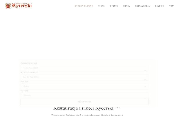 Alloggio theme site design template sample