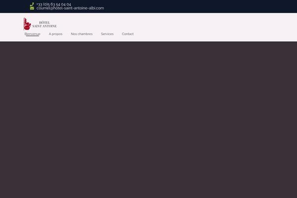 Hotello theme site design template sample