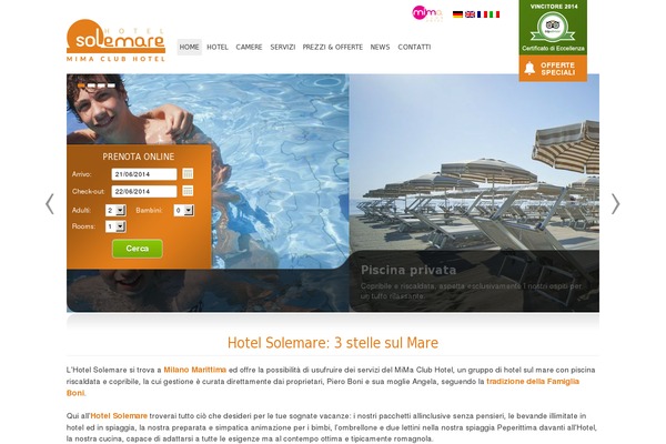 Guesthouse theme site design template sample