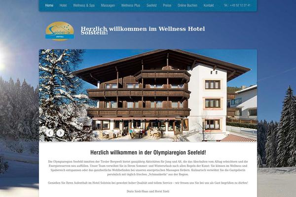 Arctica theme site design template sample