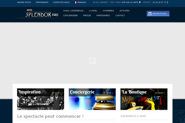 Hotec theme site design template sample