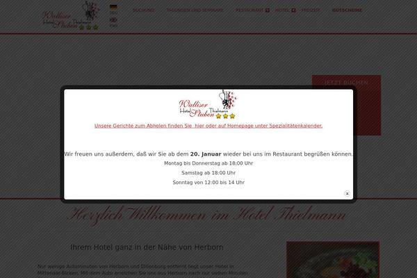 Limain theme site design template sample