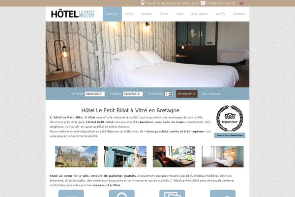 U Design Child theme site design template sample