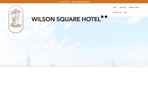 hotel-wilson.com site used Divi-3
