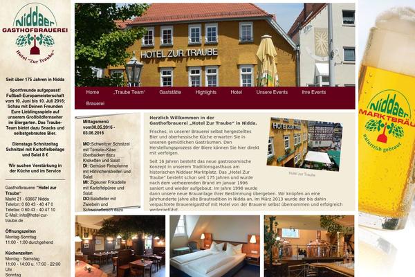 hotel-zur-traube.de site used Energie
