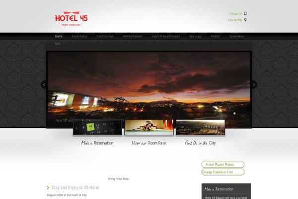 Welcome Inn Parent theme site design template sample