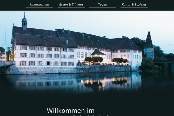 hotelaare.ch site used Altesspital
