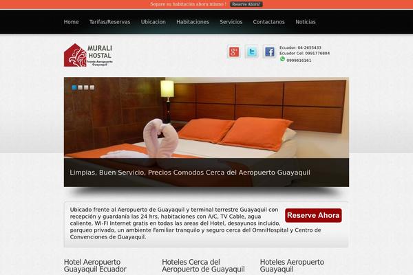Boldy theme site design template sample