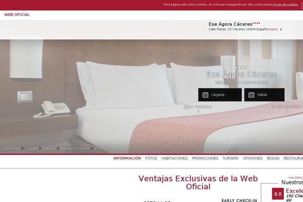 hotelagoracaceres.com site used Hotel_agora_caceres_2014