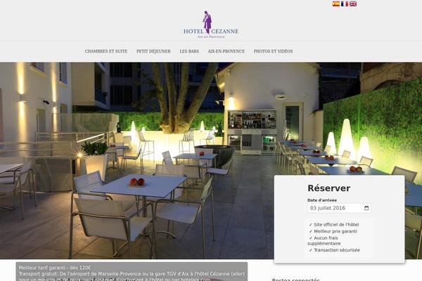Invert Lite theme site design template sample