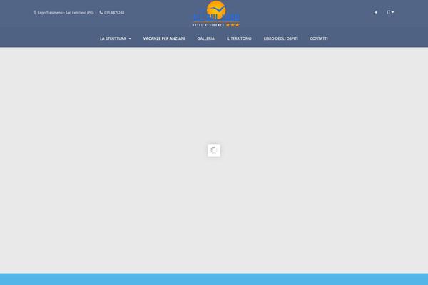 Hillter theme site design template sample