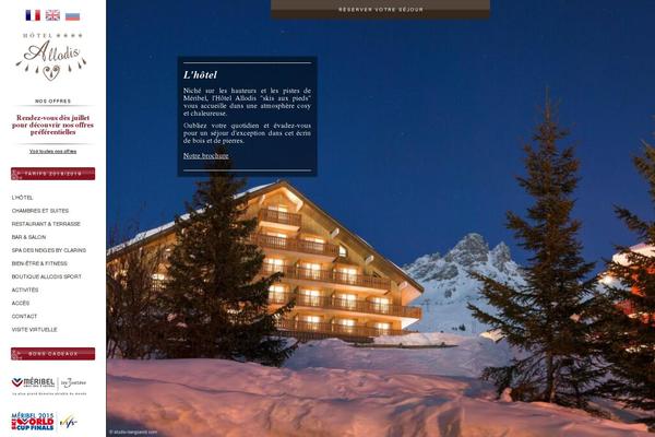 hotelallodis.com site used Allodis