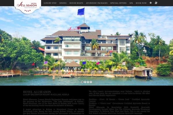 Flawleshotel theme site design template sample