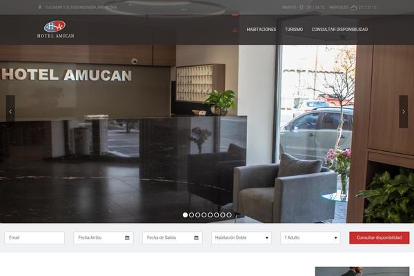 Site using Simple Weather plugin