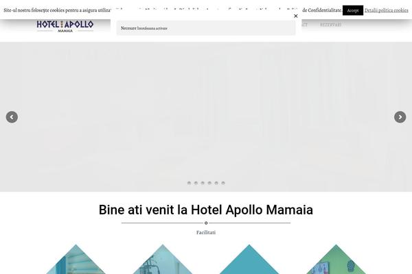 Hotelia theme site design template sample