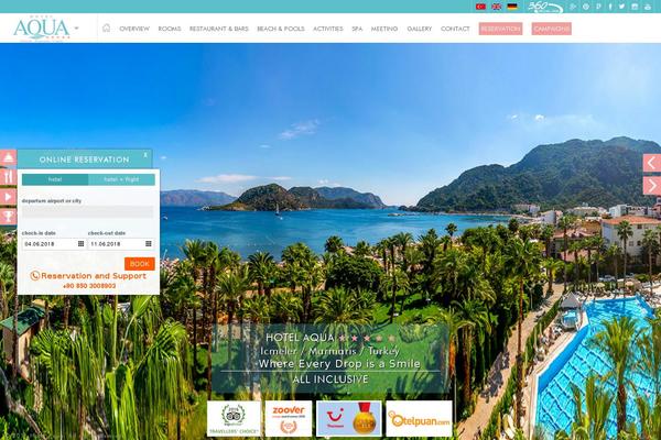 hotelaqua.com site used Oznet