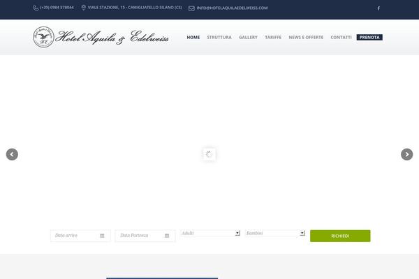 Resort theme site design template sample