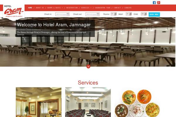 hotelaram.com site used Aram_hotel_theme