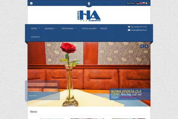 Zante theme site design template sample