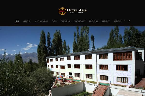 Site using Gdlr-hotel plugin