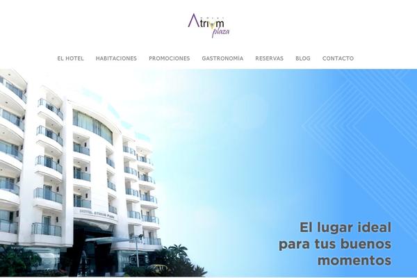 Site using Gdlr-hotel plugin