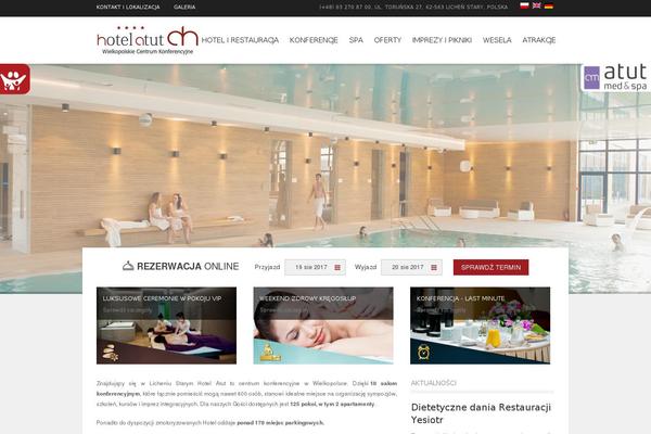 Hotec theme site design template sample