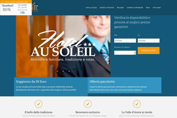 hotelausoleil.it site used Hoteltheme