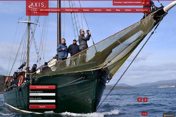 The Palace theme site design template sample