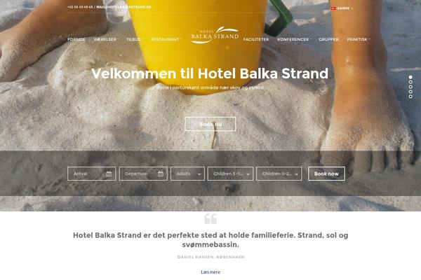 hotelbalkastrand.dk site used Wp_santorini5-v1.4