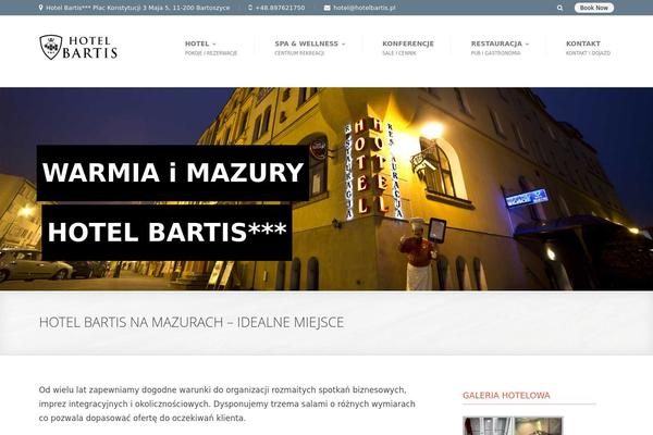 hotelbartis.pl site used Wpnation