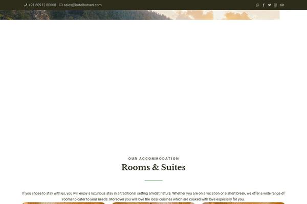 BeTheme Child theme site design template sample