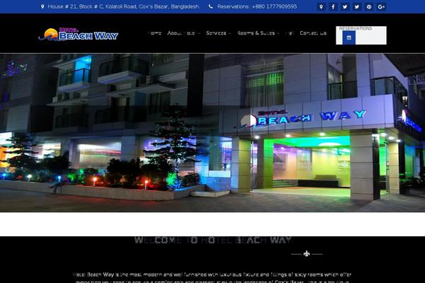 hotelbeachway.com site used Hotelbeachway