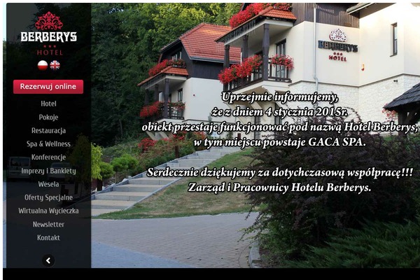 Pacifico theme site design template sample