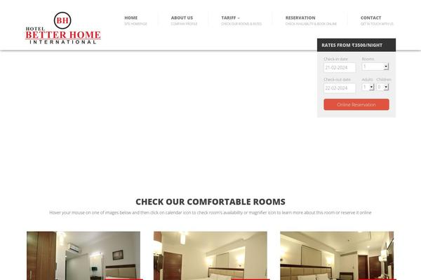 Site using Nation-booking plugin