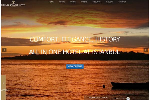 HotelBooking theme site design template sample
