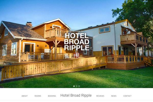 Lighthouse theme site design template sample