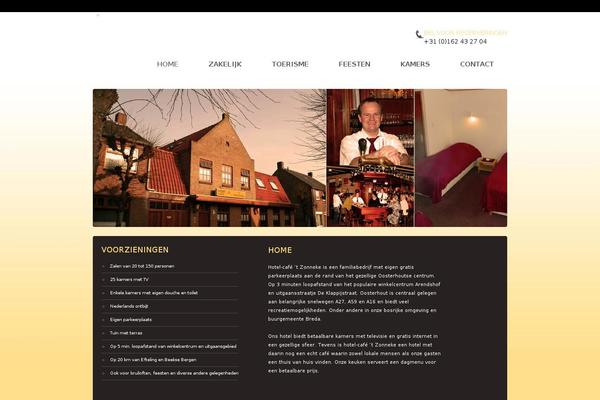 zonneke theme websites examples