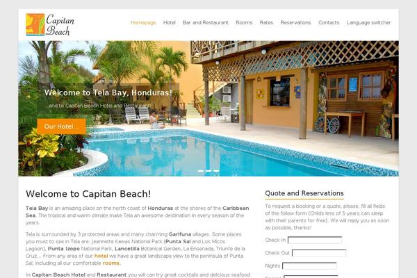 hotelcapitanbeach.com site used Spacious