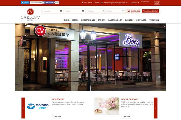 Soho Hotel theme site design template sample
