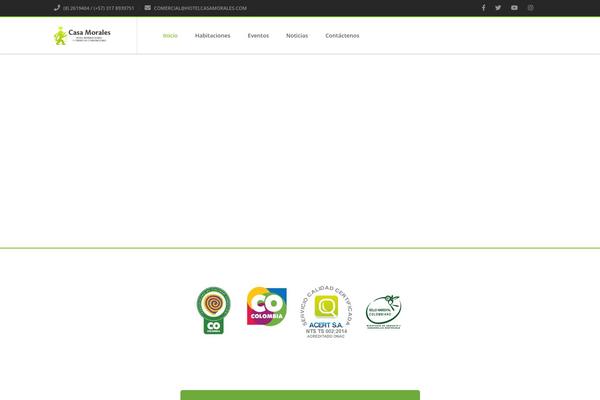 Starhotel theme site design template sample