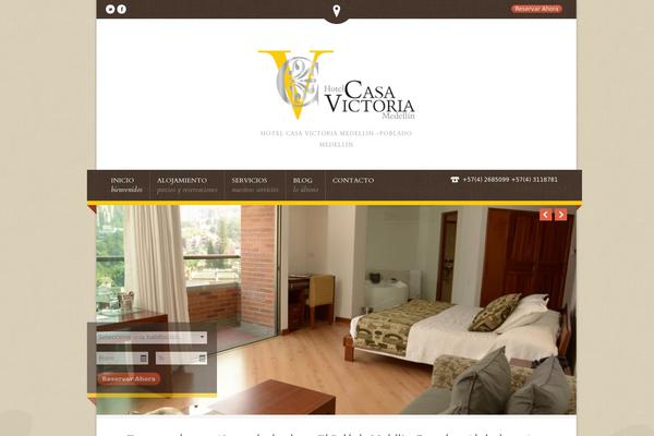 Nice Hotel theme site design template sample