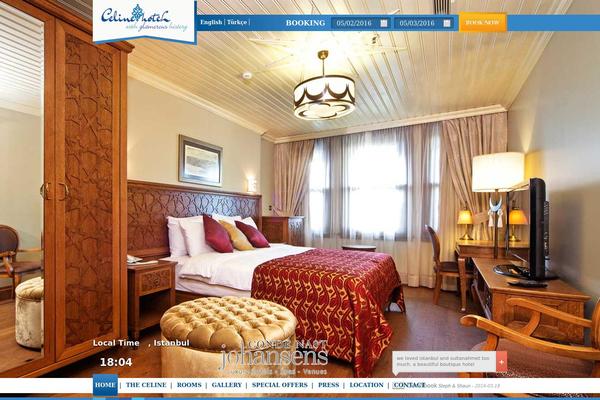 Celine theme site design template sample