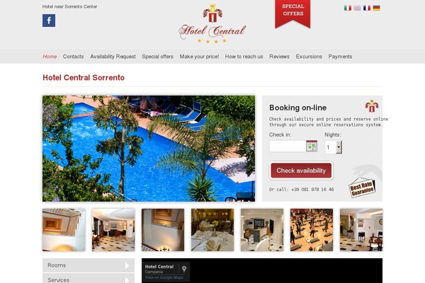 Maestro theme site design template sample