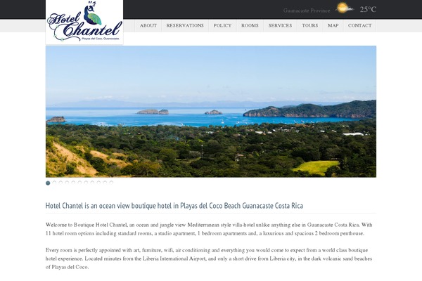 Paradisehotel theme site design template sample
